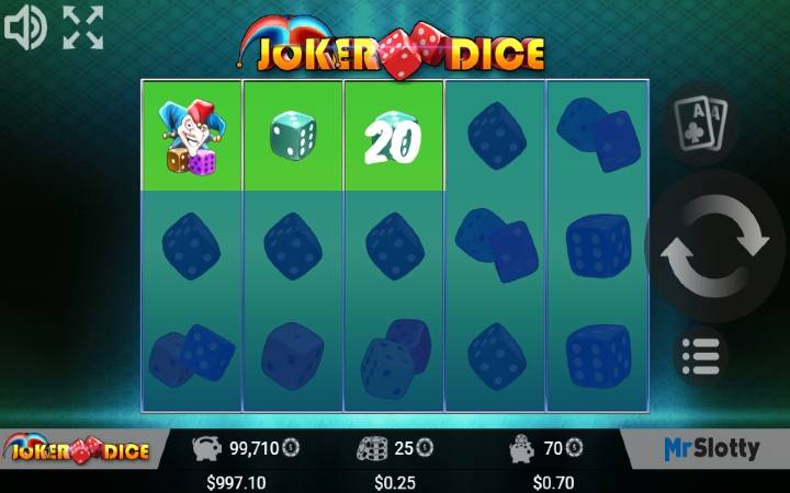Joker Dice-džoker-online casino bonus-mr. slotty