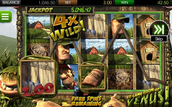 it Came From Venus-besplatni spinovi-betsoft-online casino bonus