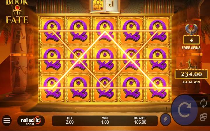 Book of Fate-super spinovi-online casino bonus-microgaming