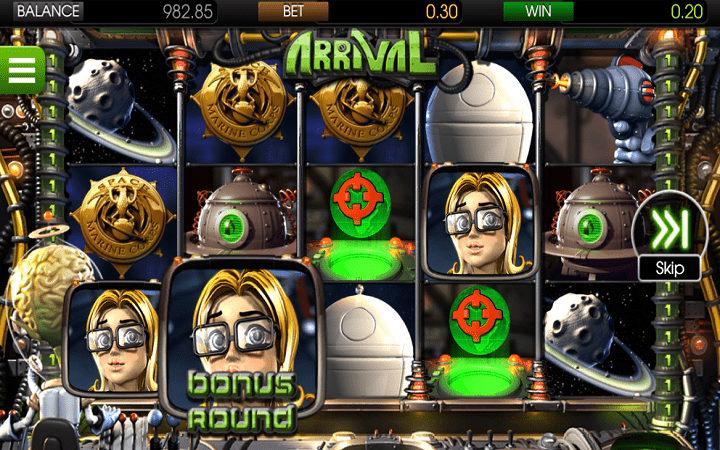 Plavokosa devojka-aktivacija bonusa-online casino bonus-arrival-betsoft