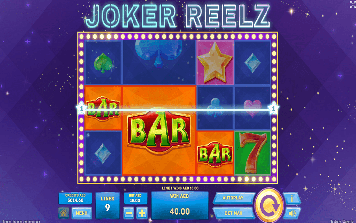 Joker Reelz-tom horn-dobitna kombinacija-bar