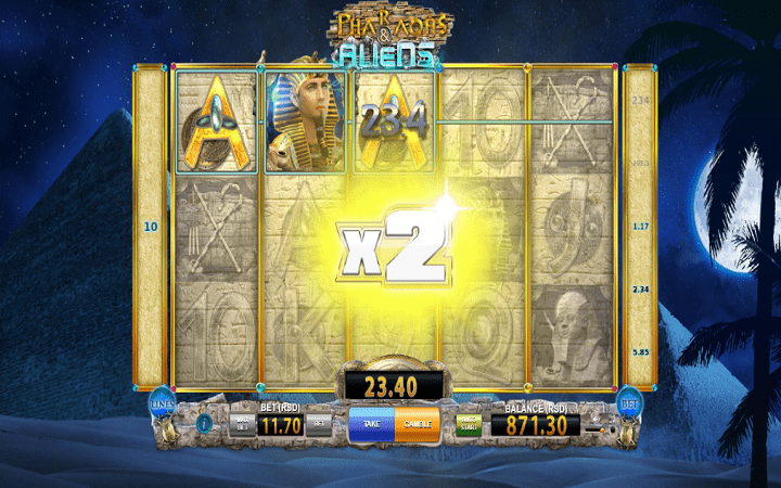 Pharaohs and Aliens-džoker-bf games-online casino bonus