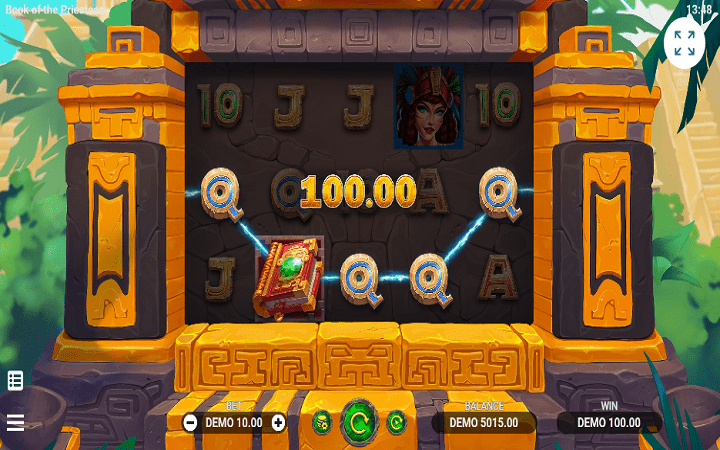 Book of Priestess-džoker-online casino bonus-evoplay