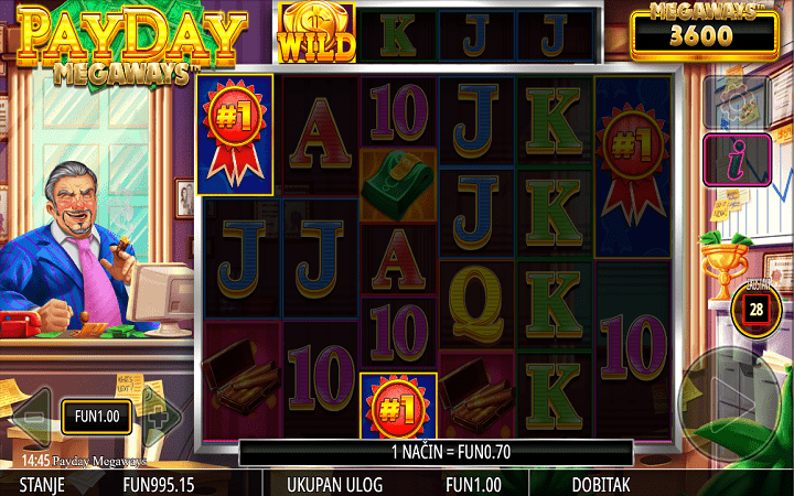 PayDay Megaways-džoker-online casino bonus-relax