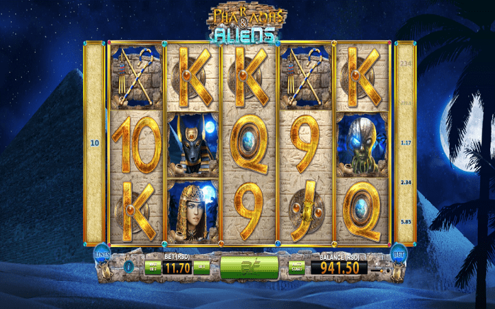 Pharaohs and Aliens-online casino bonus-bf games