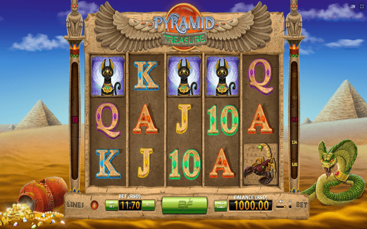 Pyramid Treasure-online casino bonus-bf games