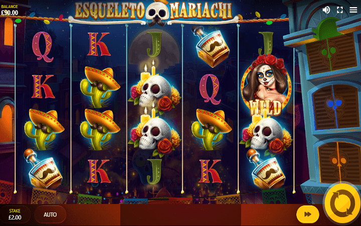 Esqueleto Mariachi-online casino bonus-red tiger