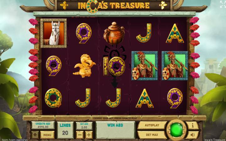 Incas Treasure-online casino bonus-tom horn