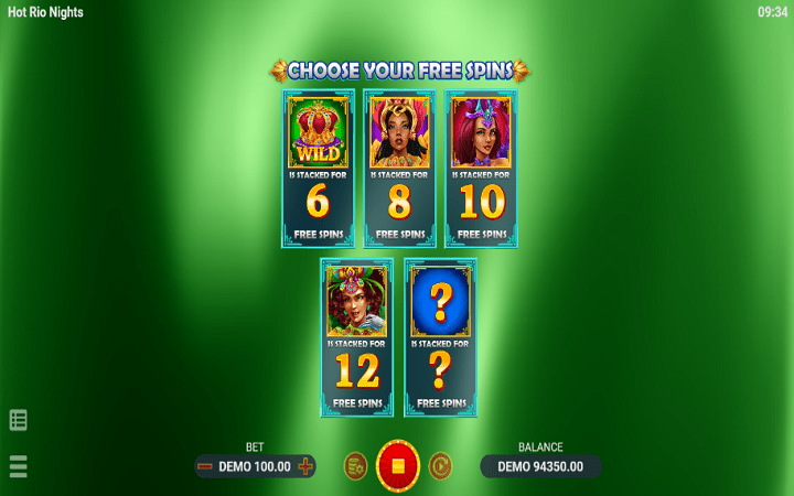 Hot Rio Nights-odaberi vrstu besplatnih spinova-online casino bonus-evoplay