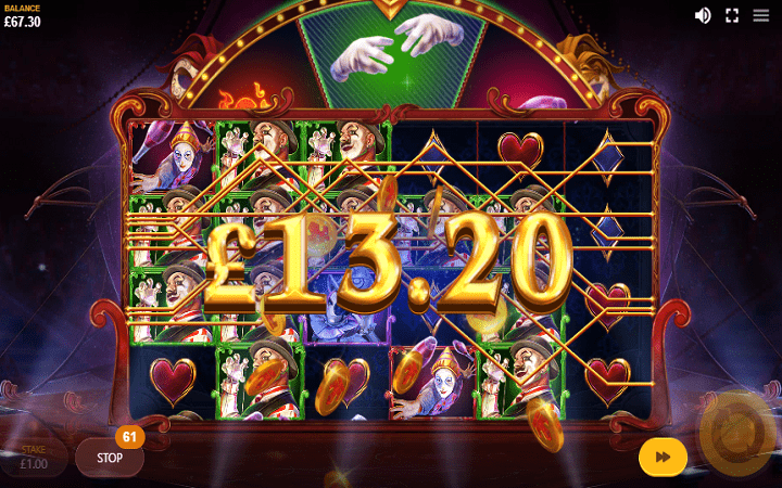 Cirque de la Fortune-online casino bonus-skejter-red tiger