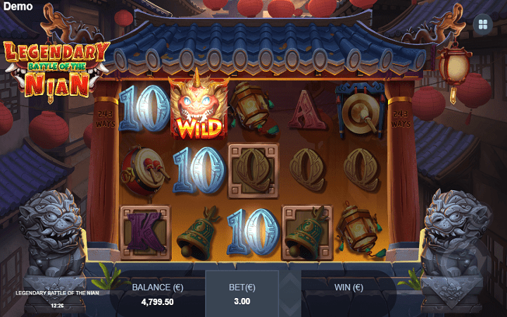Legendary Battle of the Nian-džoker-online casino bonus-blue guru