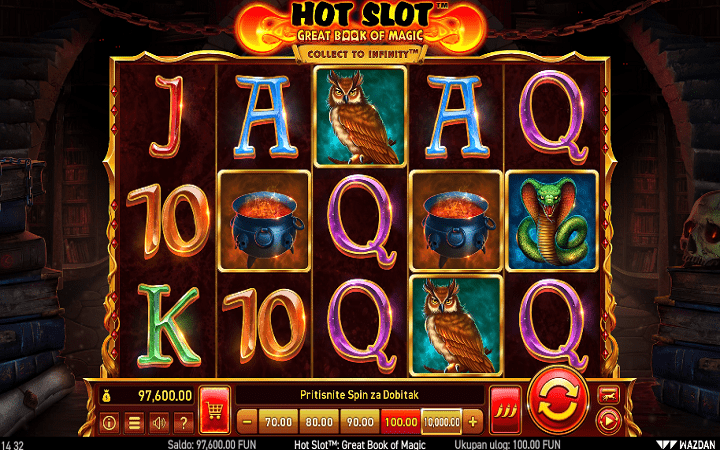 Hot Slot Great Book of Magic-online casino bonus-wazdan
