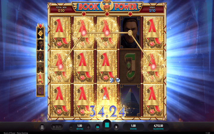 Book of Power-Power Spin Bonus-online casino bonus-relax