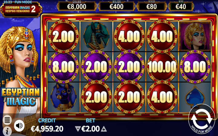 Egyptian Magic-respin bonus-online casino bonus-oryx