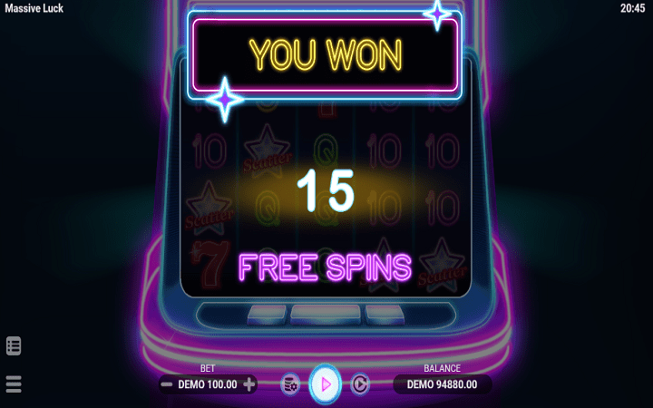Massive Luck-scatter-aktivacija besplatnih spinova-online casino bonus-evoplay
