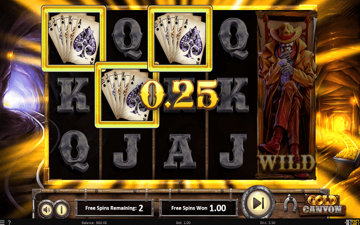 Gold Canyon-online casino bonus-bonus kockanja-betsoft