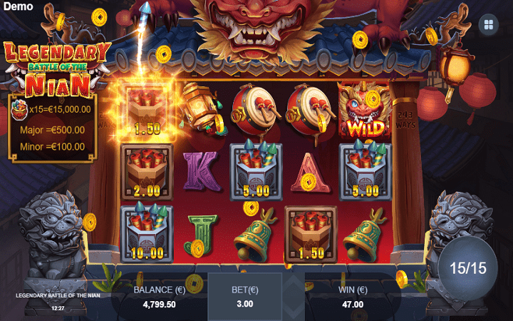 Legendary Battle of the Nian-besplatni spinovi-online casino bonus-blue guru