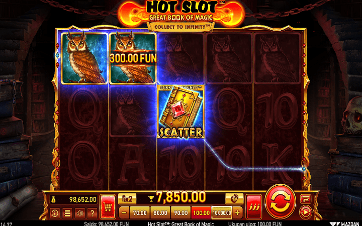 Hot Slot Great Book of Magic-super džoker-online casino bonus-wazdan