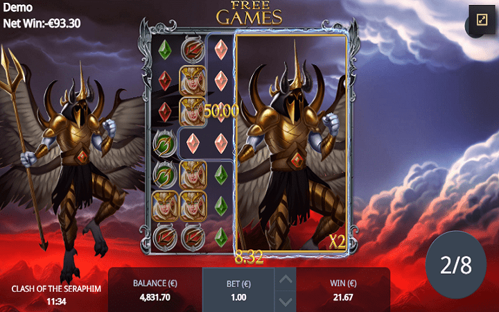 Clash of the Seraphim-besplatni spinovi tame-online casino bonus-blue guru