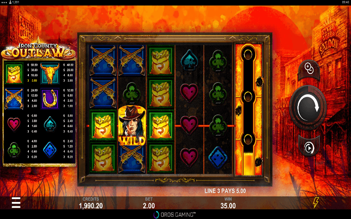 Iron County Outlaw-džoker-online casino bonus-games global