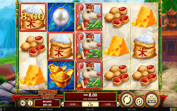 Spring Tails-džoker-online casino bonus-betsoft