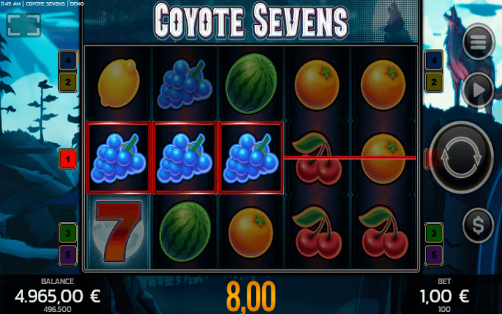 Coyote Sevens-dobitak-grižđe-online casino bonus-fazi