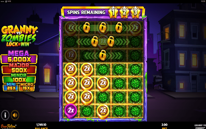 Granny vs Zombie-lock n win bonus-online casino bonus-games global