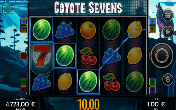 Coyote Sevens-dobitak-lubenica-online casino bonus-fazi
