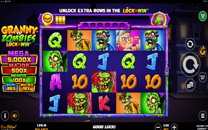 Granny vs Zombies-online casino bonus-global games