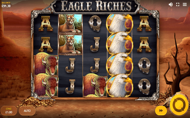 Eagle Riches-Red Tiger-online casino bonus