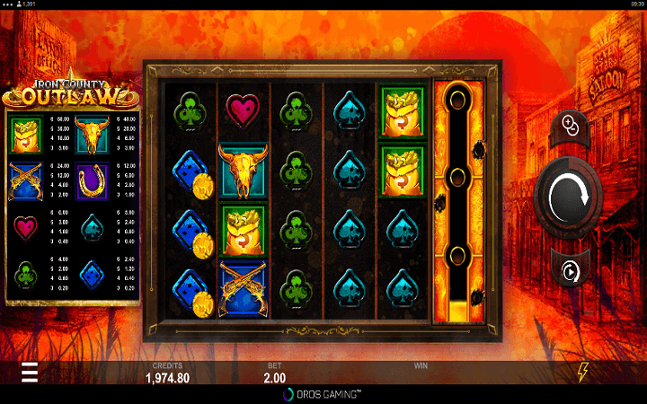 Iron County Outlaw-online casino bonus-global games