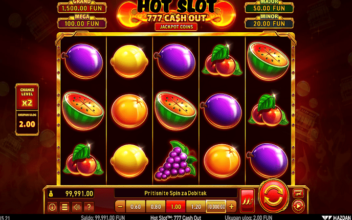 Hot Slot 777 Cash Out-online casino bonus-wazdan