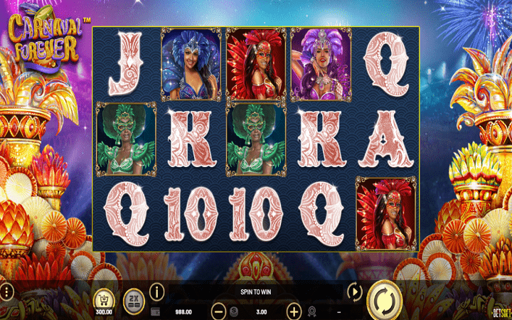 Carnaval Forever-BetSoft-online casino bonus
