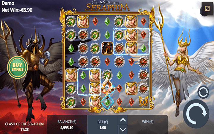 Clash of the Serašhim-online casino bonus-blue guru