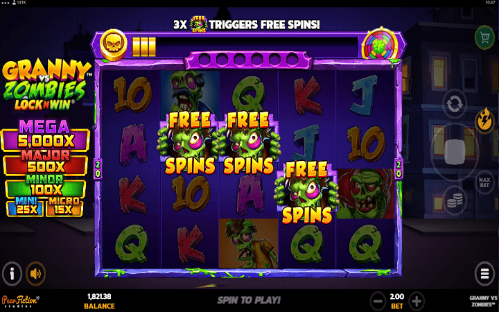 Granny vs Zombie-online casino bonus-scatter-games global