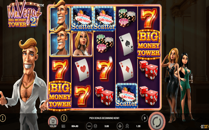 Mr Vegas 2 Big Money Tower-scatter-online casino bonus-betsoft