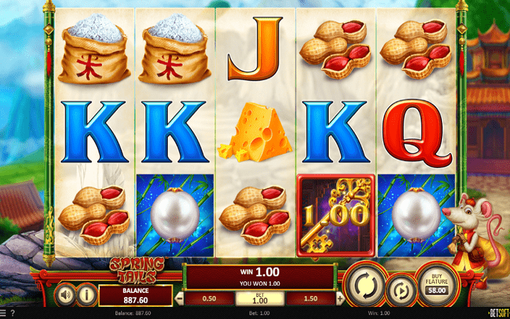 Spring Tails-scatter-online casino bonus-BetSoft