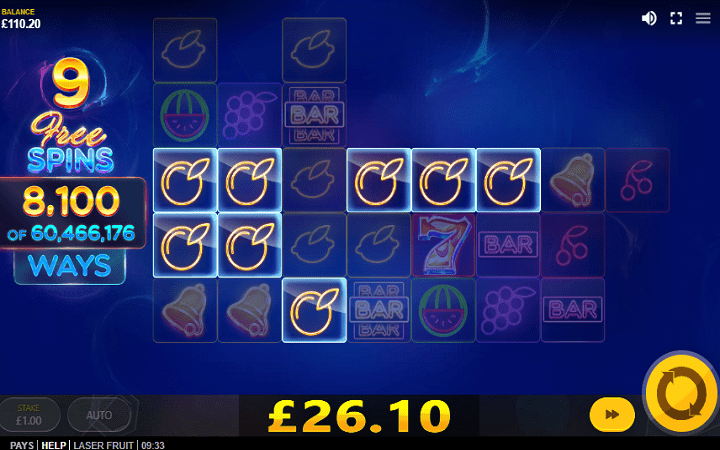 Laser Fruit-besplatni spinovi-online casino bonus-red tiger