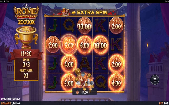 Rome Fight For Gold-bonus igra-online casino bonus-games global
