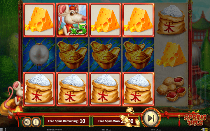 Spring Tails-besplatni spinovi-betsoft-online casino bonus