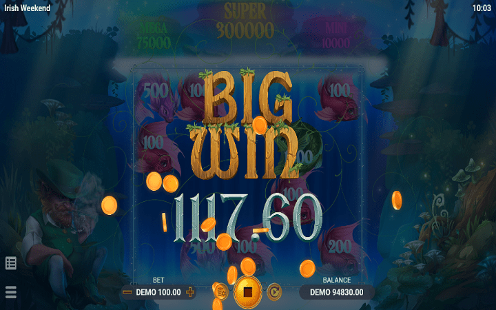 Irish Weekend-ultra spin bonus-online casino bonus-evoplay