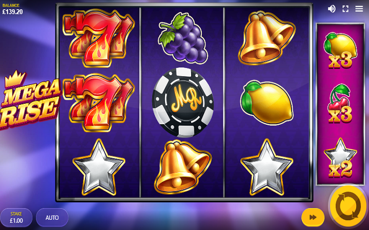 Mega Rise-čip-online casino bonus-red tiger