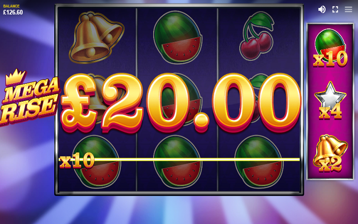 Mega Rise-dobitna kombinacija-online casino bonus-red tiger