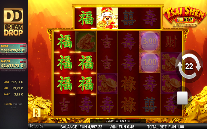 Tsai Shen 10K Ways Dream Drop-džoker-online casino bonus-silver bullet