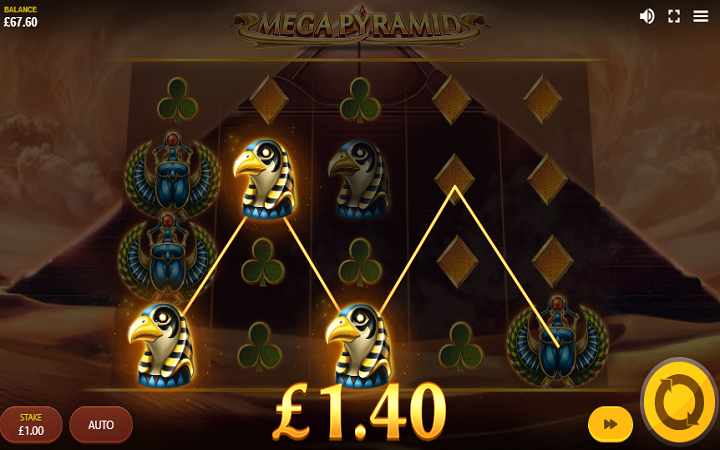 Mega Pyramid-horus-online casino bonus-Red Tiger