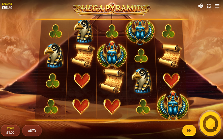 Mega Pyramid-online casino bonus-red tiger