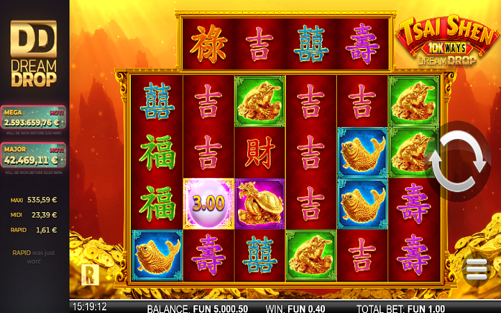 Tsai Shen 10K Ways Dream Drop-online casino bonus-silver bullet