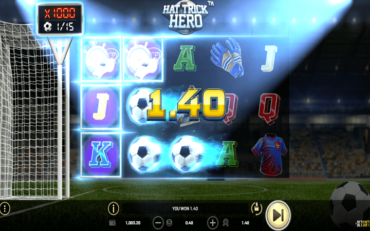 Hat Trick Hero-respin bonus-online casino bonus-betsoft