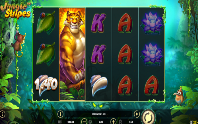Jungle Stripes-respin bonus-betsoft-džungla-online casino bonus