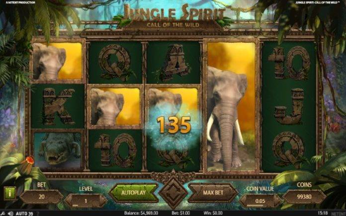 Jungle Spirit Call of the Wild-džungla-online casino bonus-netent